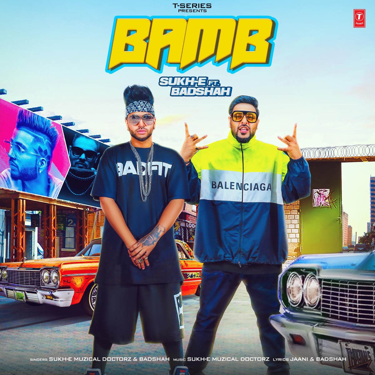 Bamb - Single by Sukh-E Muzical Doctorz & Badshah album cover