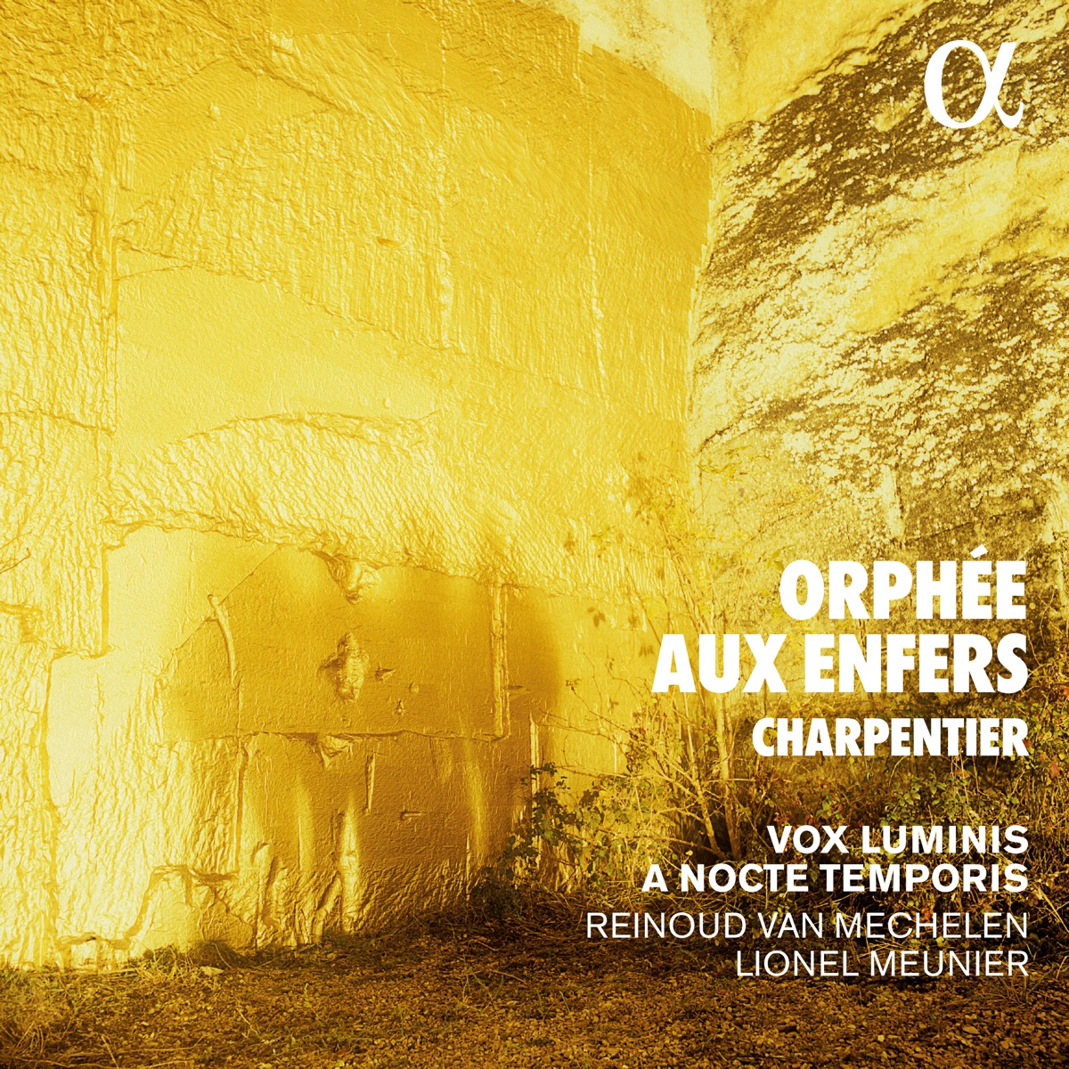 Charpentier: Orphée aux enfers by A Nocte Temporis & Reinoud Van Mechelen album cover