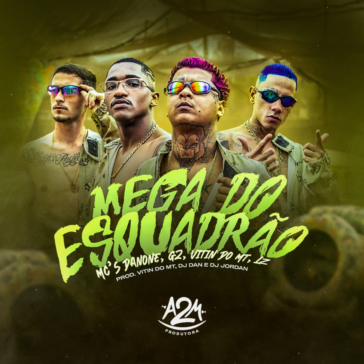 Mega do Esquadrão - Single by MC Danone, Mc Vitin do MT, Mc Lz, MC G2, Dj Dan & djjordanofc album cover