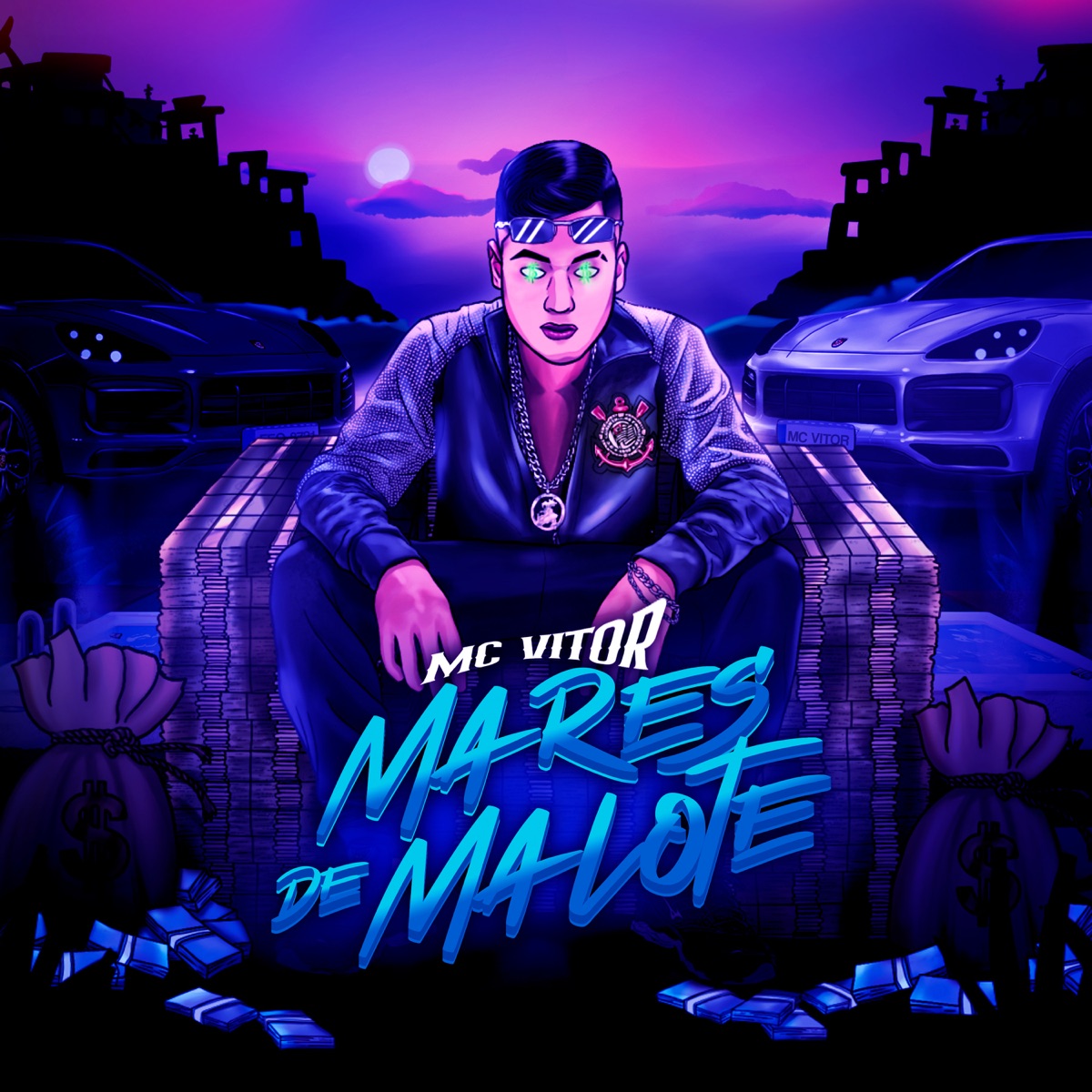 Mares de Malote - Single by MC Vitor album cover