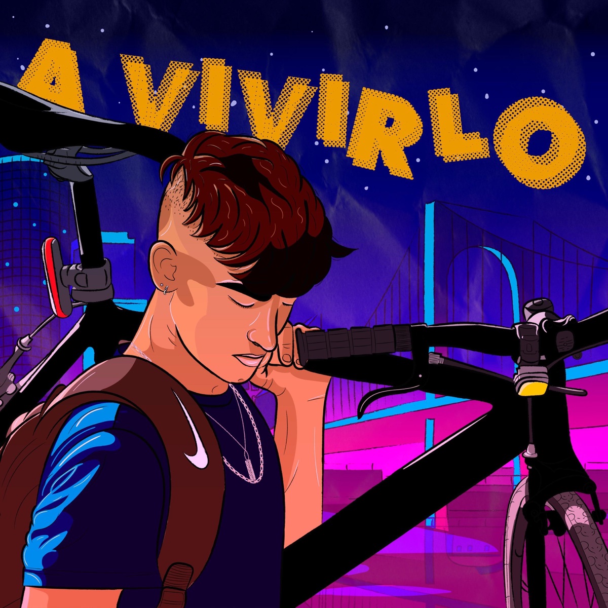 A Vivirlo - Single by Bartone & Johnny Trouble Music album cover