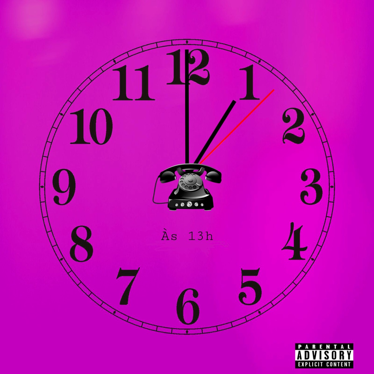 Às 13H - Single by Guxtavin album cover