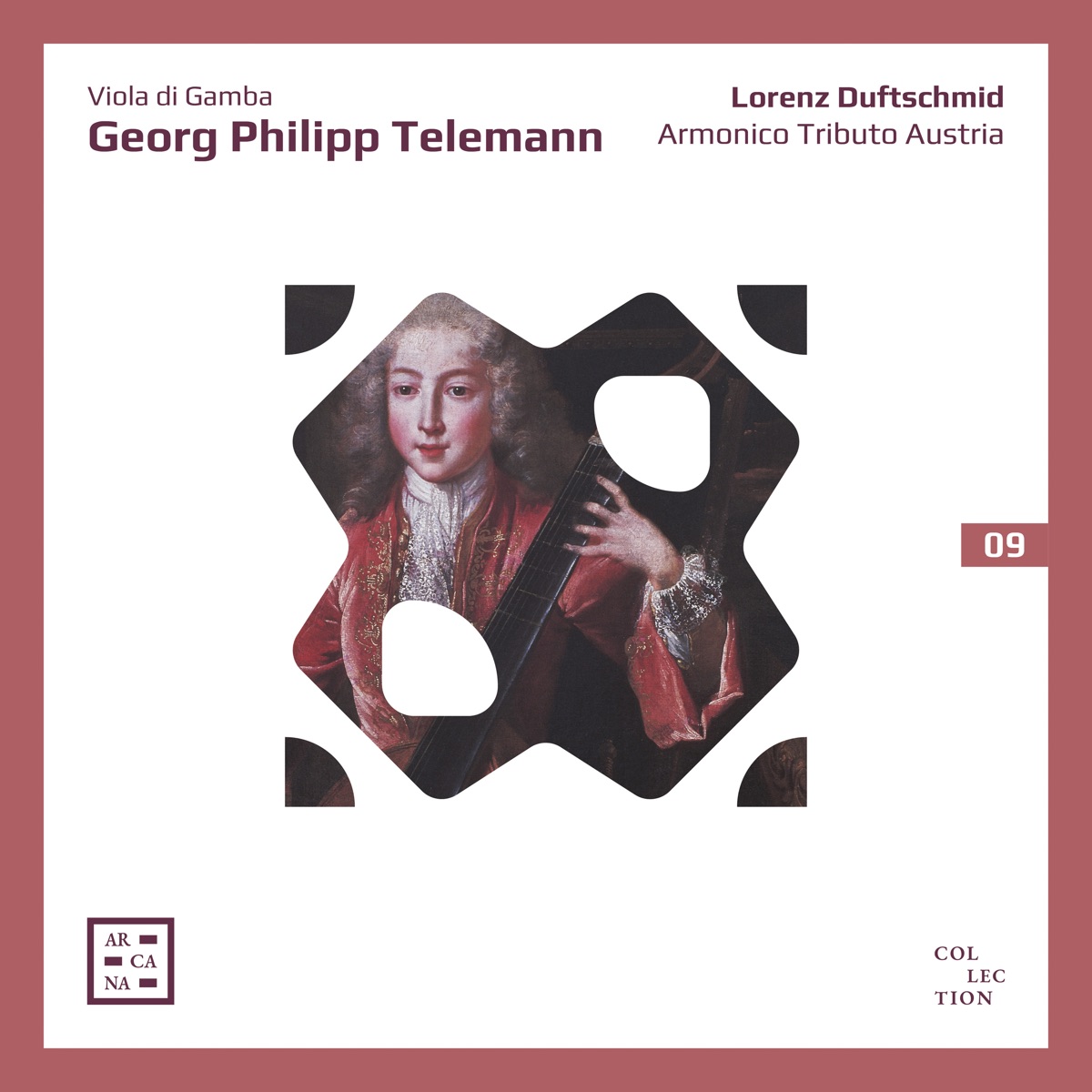 Telemann: Viola di Gamba by Armonico Tributo Austria & Lorenz Duftschmid album cover