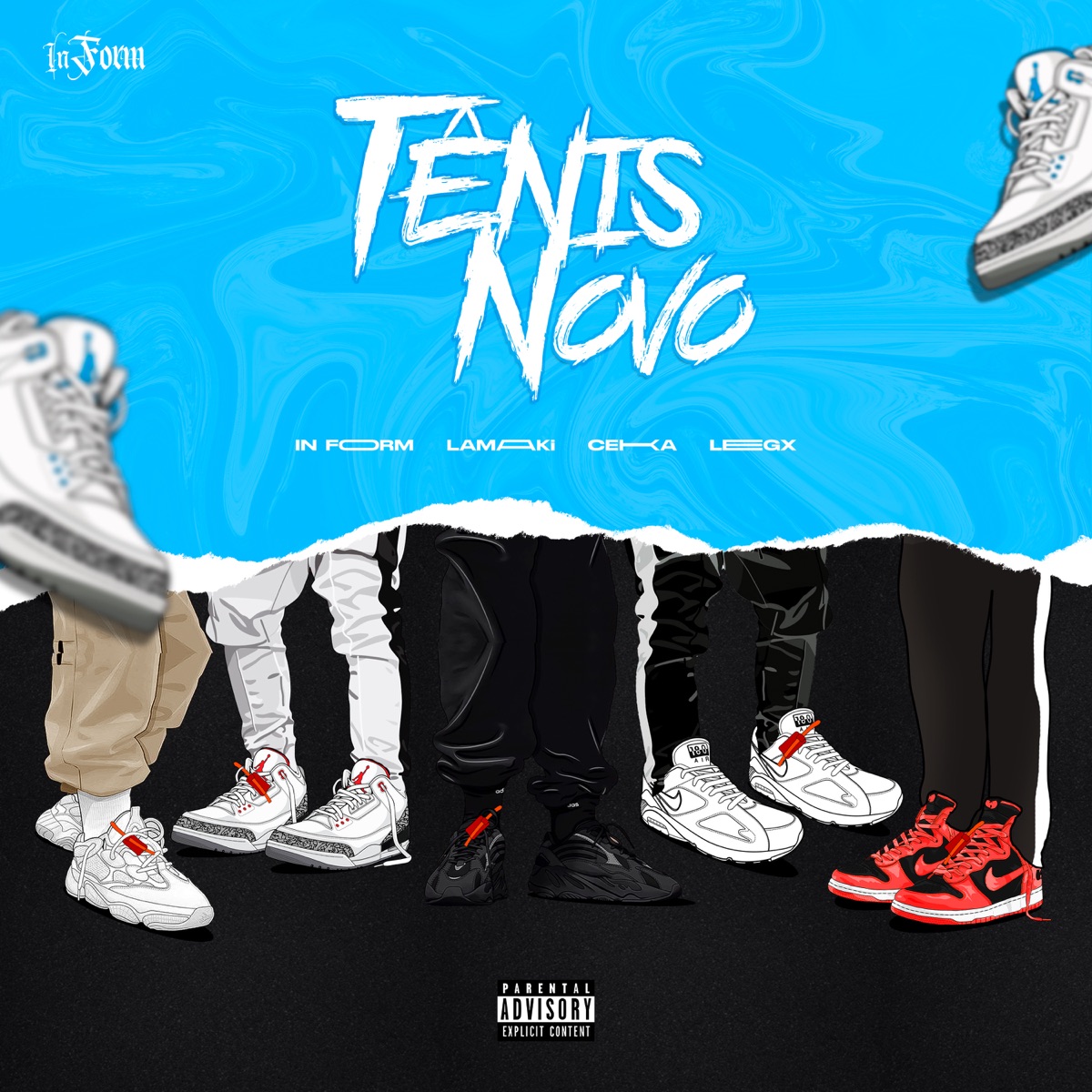 Tênis Novo - Single by In Form, Legx, AEN7D, Ce.Ka, Avera Records, Lamaki & Jostt album cover
