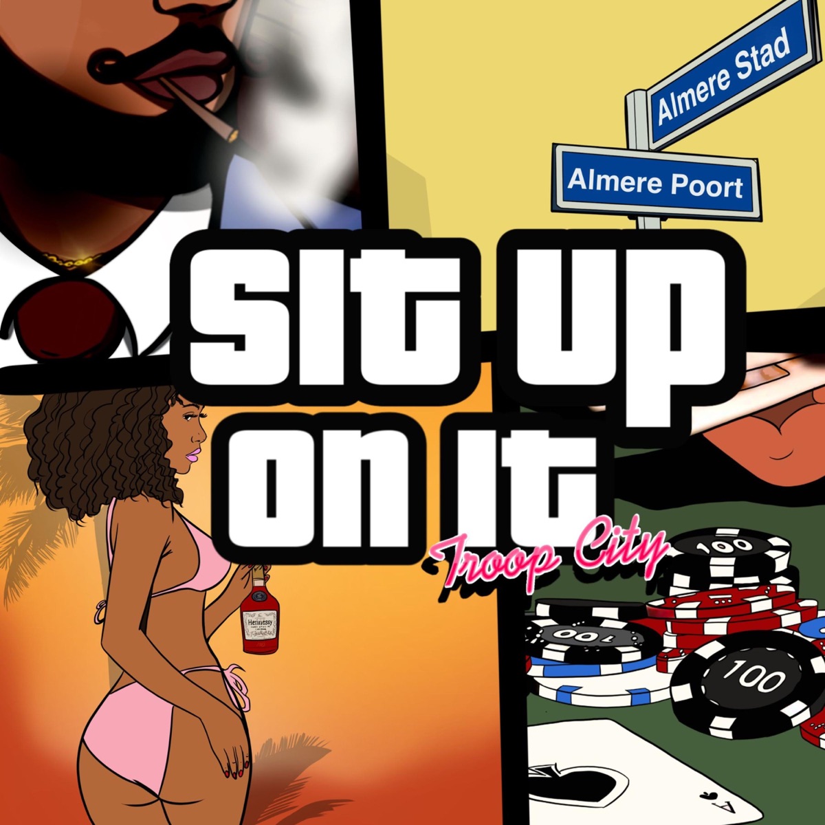 Sit Up On It - Single by Dillion album cover