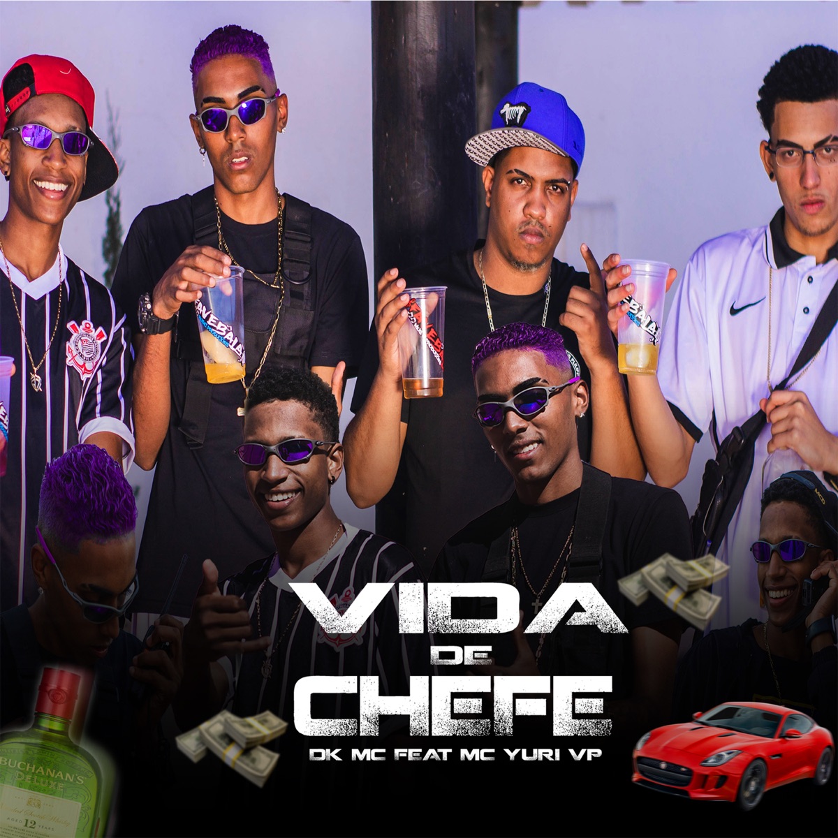 Vida de Chefe - Single by DK Mc oficial & mc yuri vp album cover