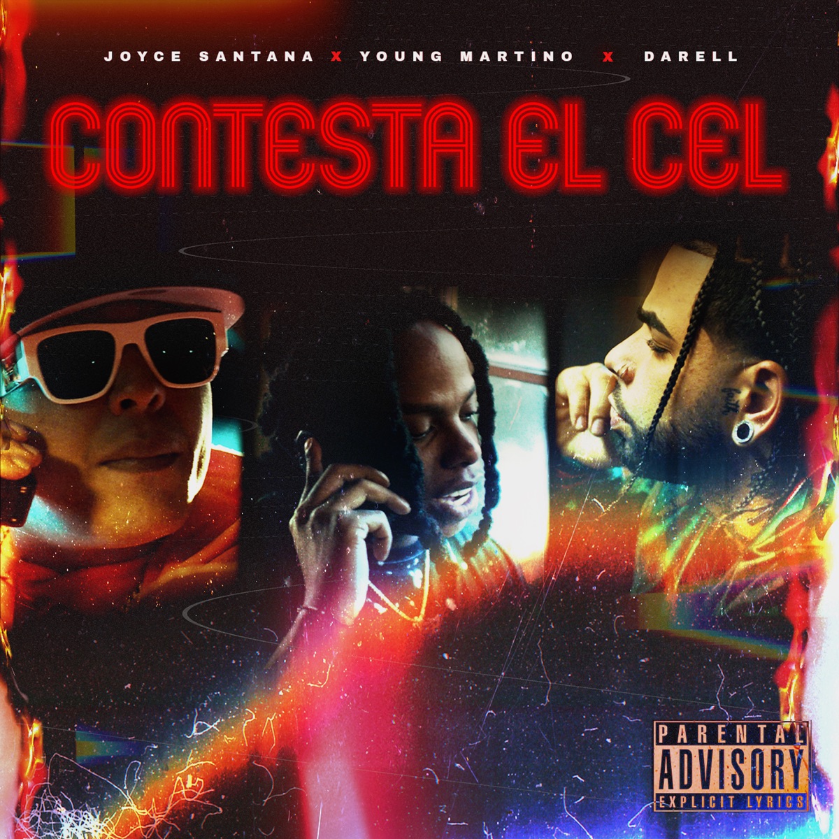 Contesta el Cel - Single by Joyce Santana, Young Martino & Darell album cover
