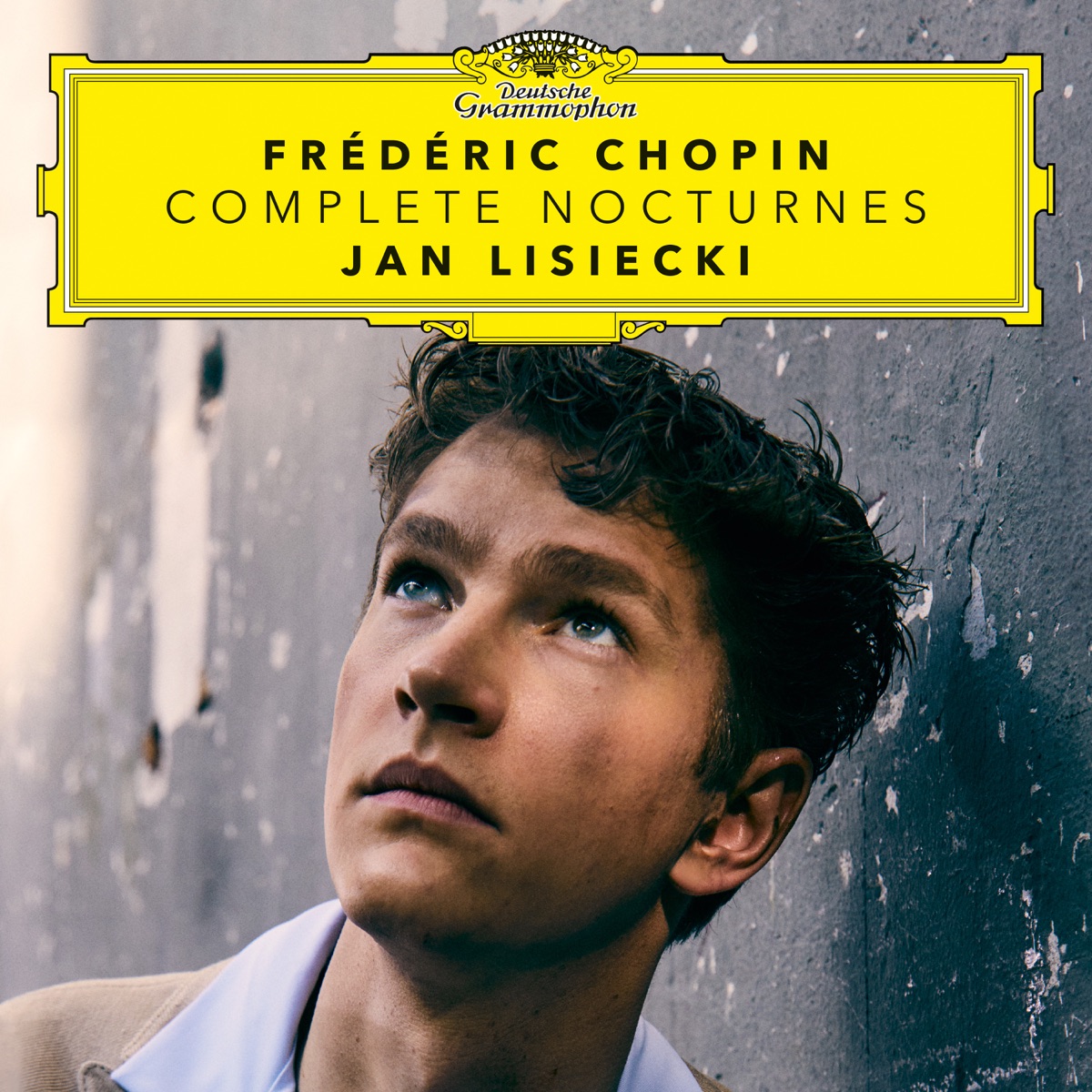 Chopin: Complete Nocturnes by Jan Lisiecki album cover