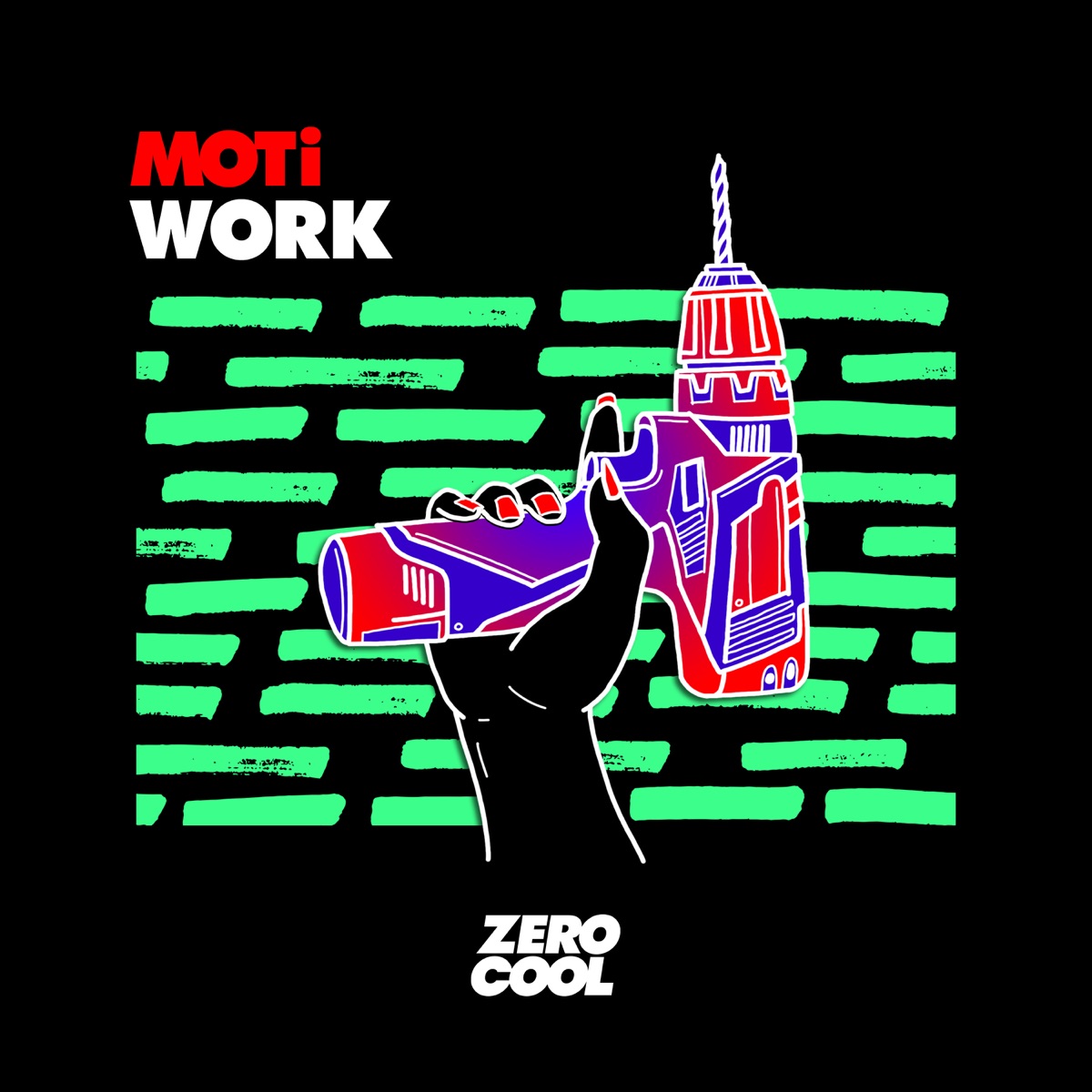 Work - Single by MOTi & BODYWORX album cover