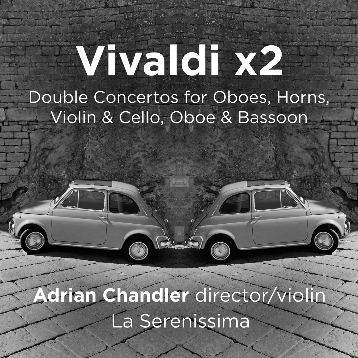 Vivaldi x2 by La Serenissima & Adrian Chandler album cover
