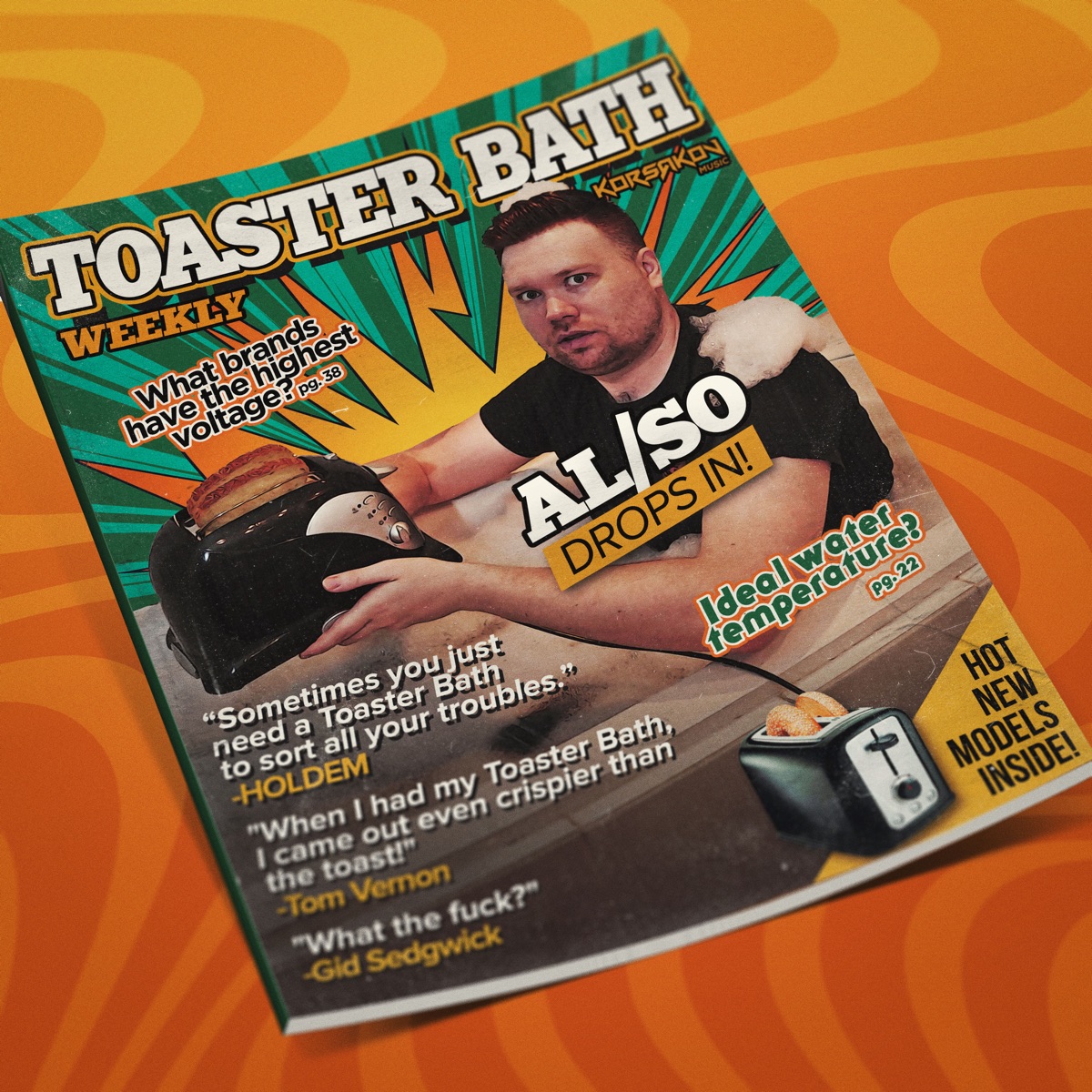Toaster Bath (feat. Tom Vernon, Gid Sedgwick & HOLDEM) - EP by AL/SO album cover