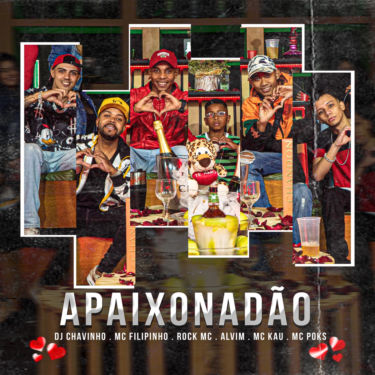 Apaixonadão - Single by MC Filipinho, Alvim, Rock MC, MC POKS, MC KAU & DJ Chavinho album cover