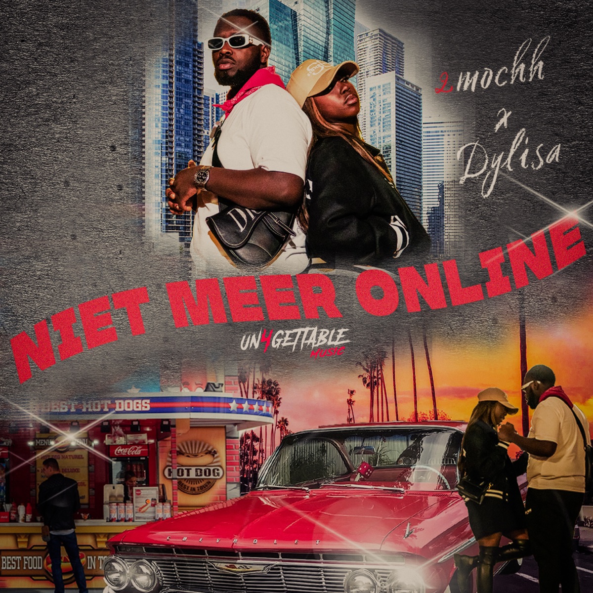 Niet Meer Online - Single by Dylisa & 2mochh album cover
