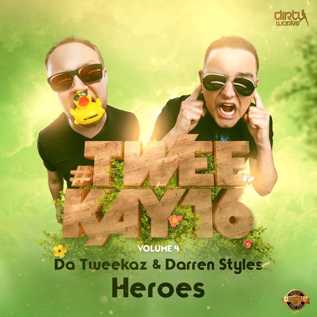 Heroes - Single by Da Tweekaz & Darren Styles album cover
