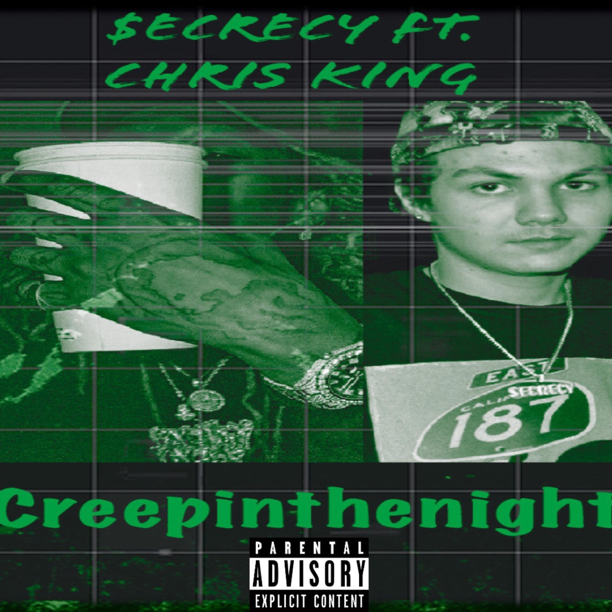 Creepinthenight (feat. Chris King) - Single by $ecrecy album cover