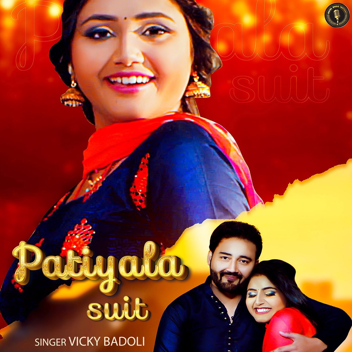 Patiyala Suit - Single by Vicky Badoli album cover