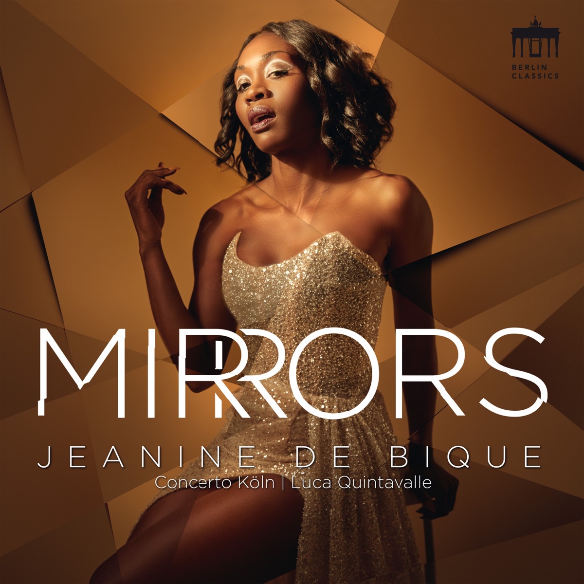 Mirrors by Jeanine De Bique, Concerto Köln & Luca Quintavalle album cover