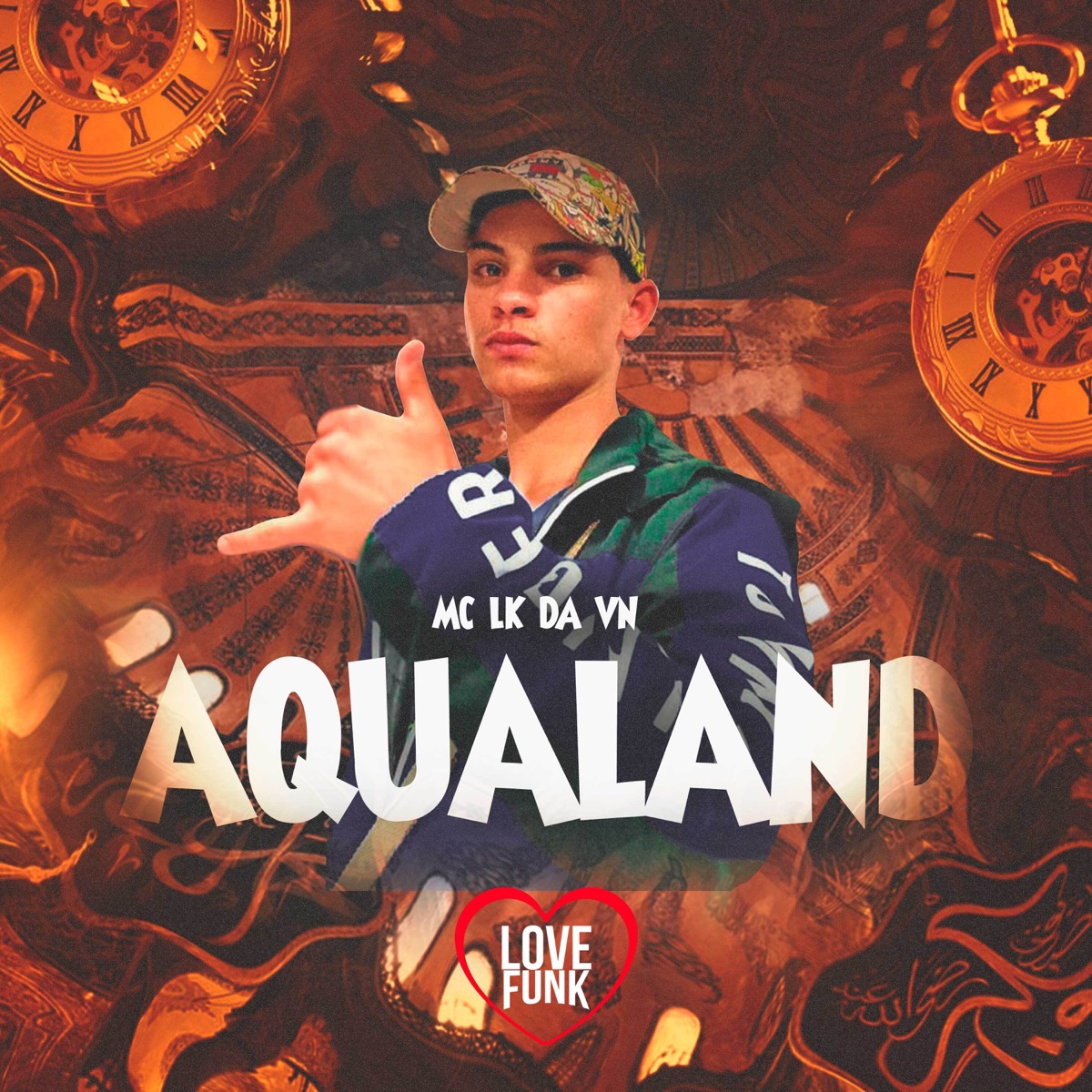 Aqualand - Single by MC LK da VN album cover