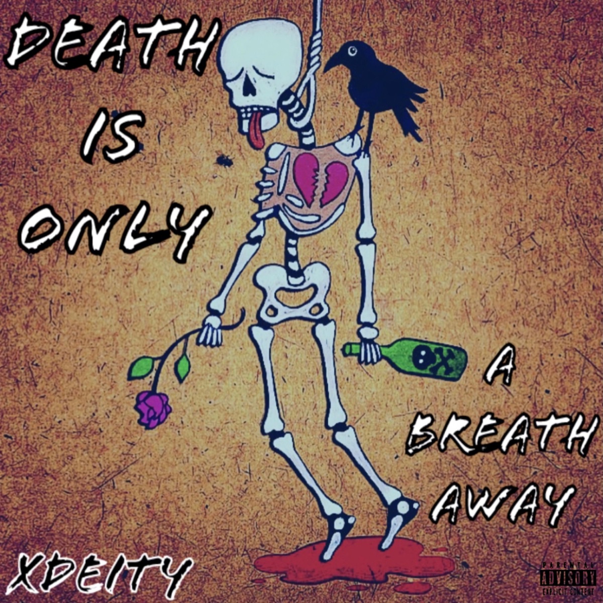 Death is Only a Breath Away - Single by XDeity album cover