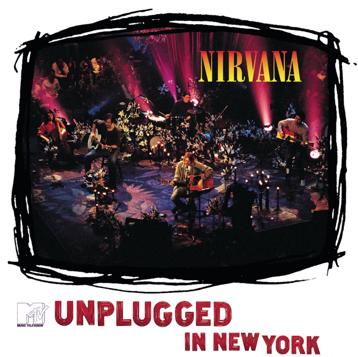 MTV Unplugged In New York (Live Acoustic) by Nirvana album cover