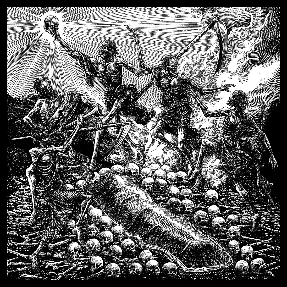 The Dance of Death - EP by Shades album cover