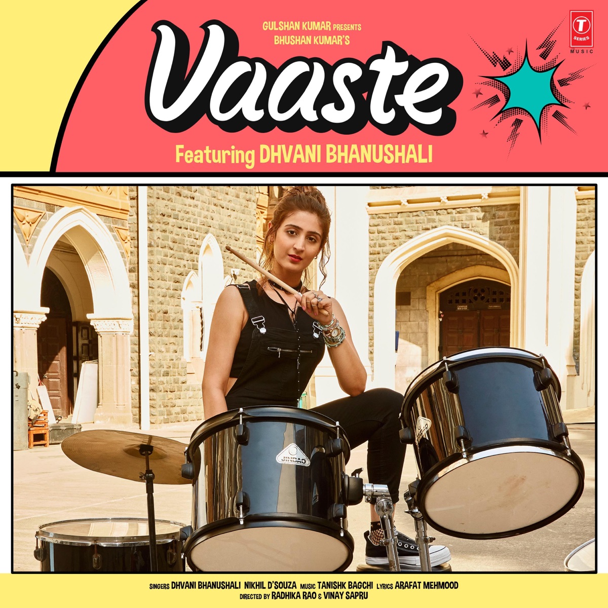 Vaaste - Single by Dhvani Bhanushali & Nikhil D'Souza album cover
