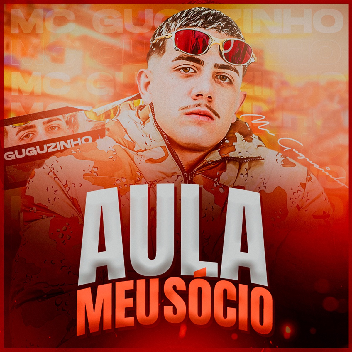 Aula Meu Sócio - Single by Mc Guguzinho album cover