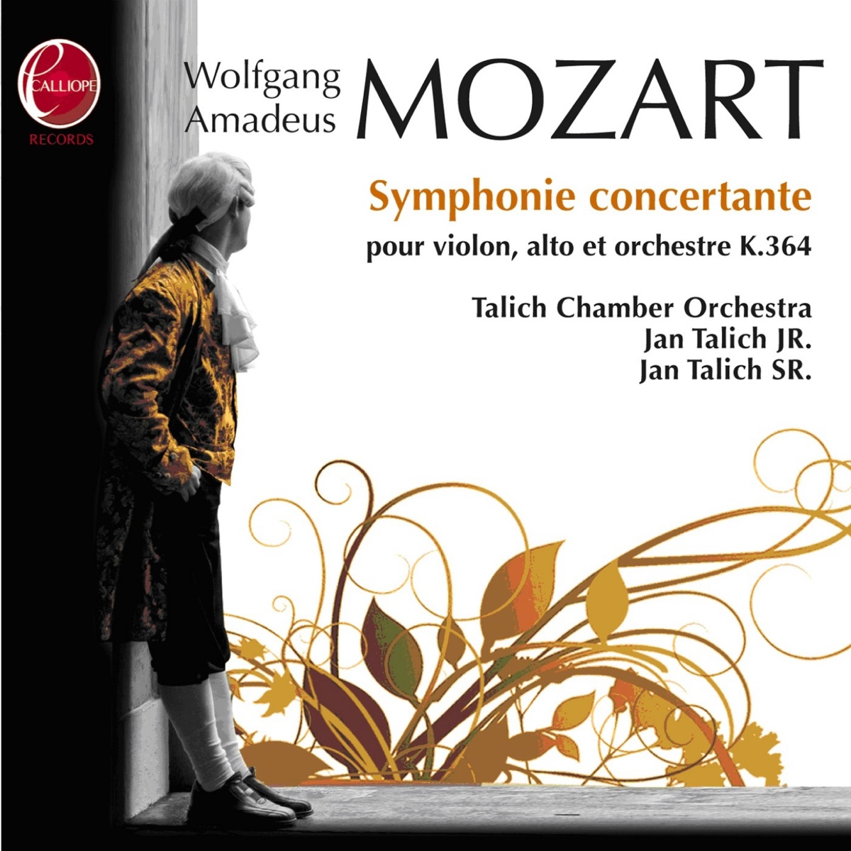 Mozart: Duos & Symphonie concertante pour violon, alto et orchestre, K. 364 (Mozart: Duets & Symphonie concertante for Violin, Viola and Orchestra K. 364) by Talich Chamber Orchestra, Kurt Redel, Jan Talich Jr. & Jan Talich Sr. album cover