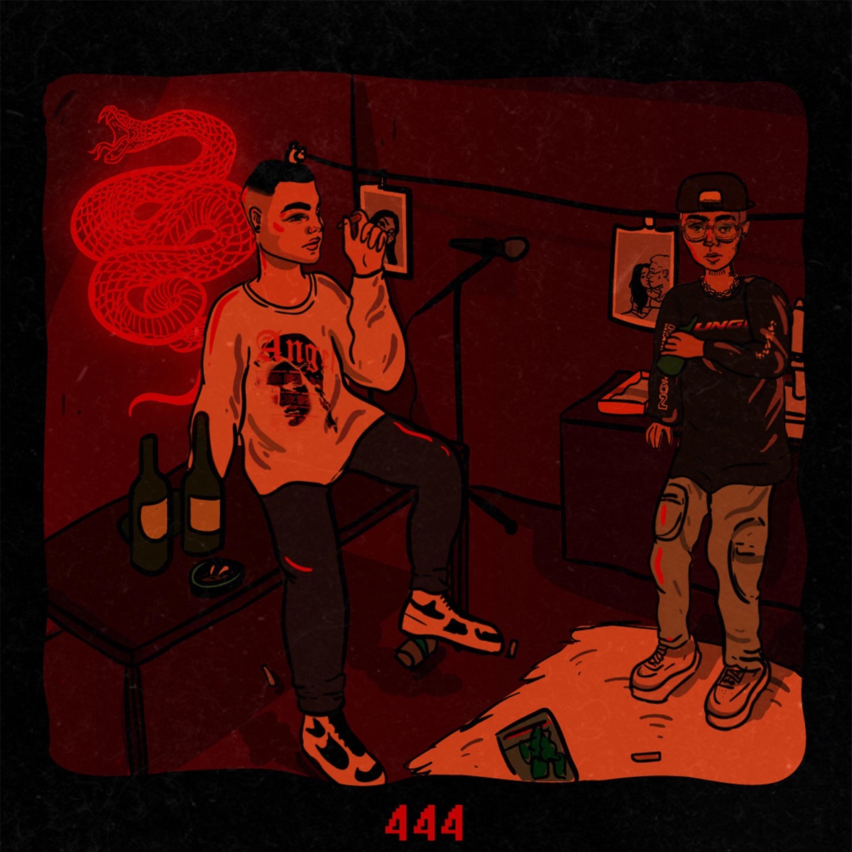 444 (feat. PersiBeatz) - Single by Jotanirk album cover