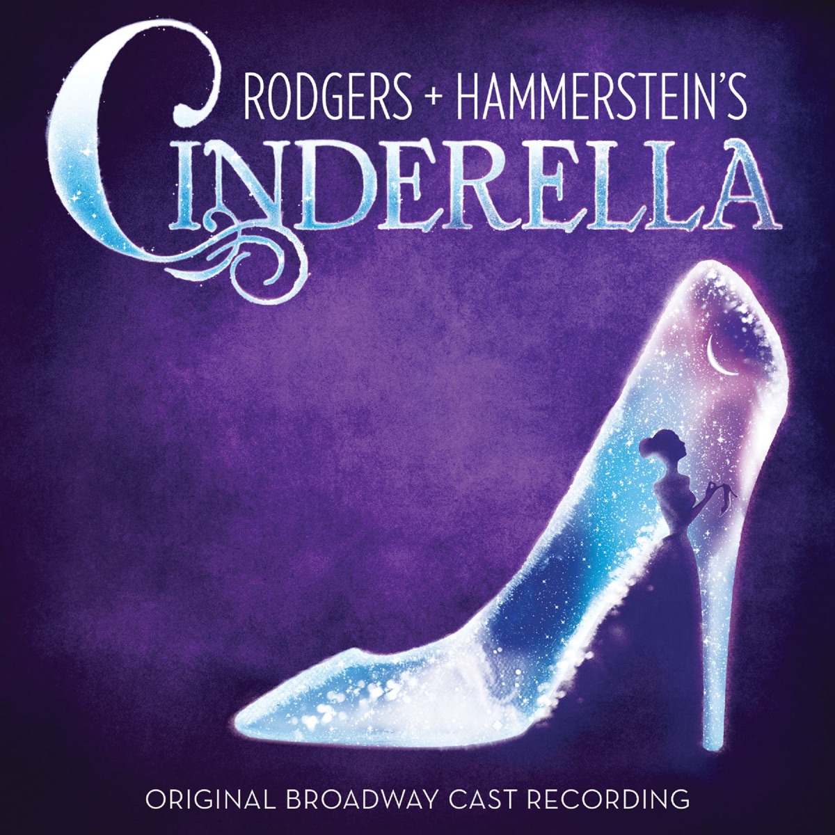 Cinderella (Original 2013 Broadway Cast Recording) by Rodgers & Hammerstein, Laura Osnes, Santino Fontana & Victoria Clark album cover