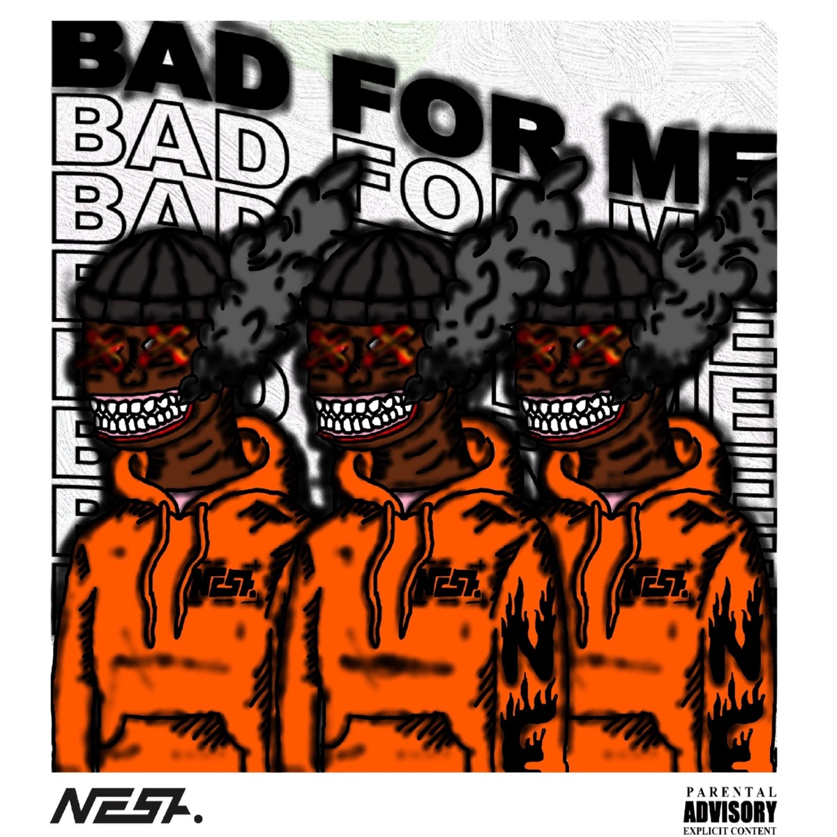 Bad For Me - Single by Nest album cover