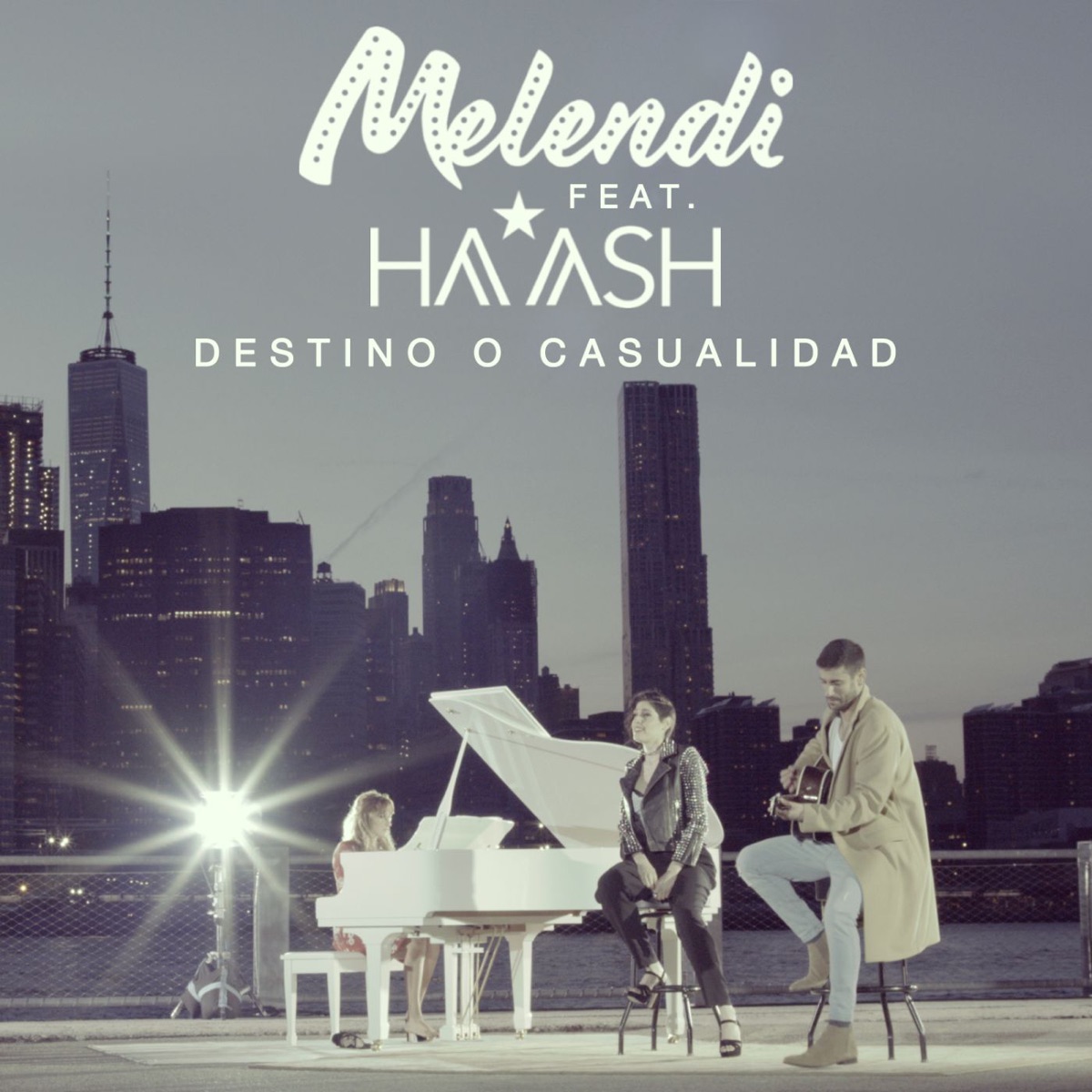 Destino o casualidad (feat. Ha*Ash) - Single by Melendi album cover