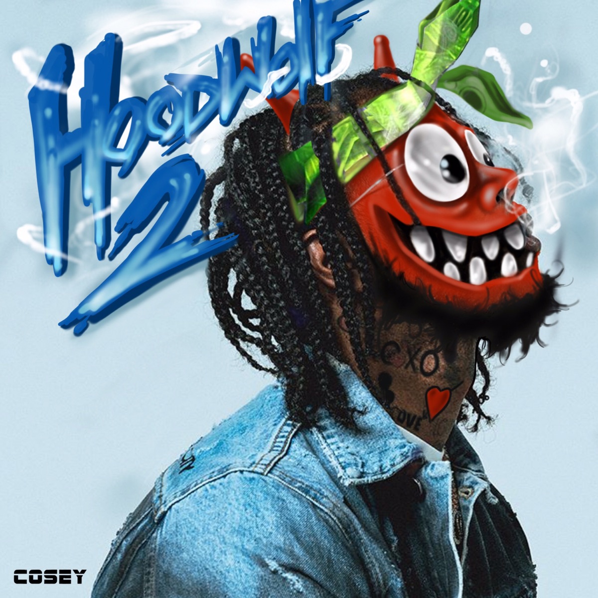 Hoodwolf 2 by HoodRich Pablo Juan & Danny Wolf album cover