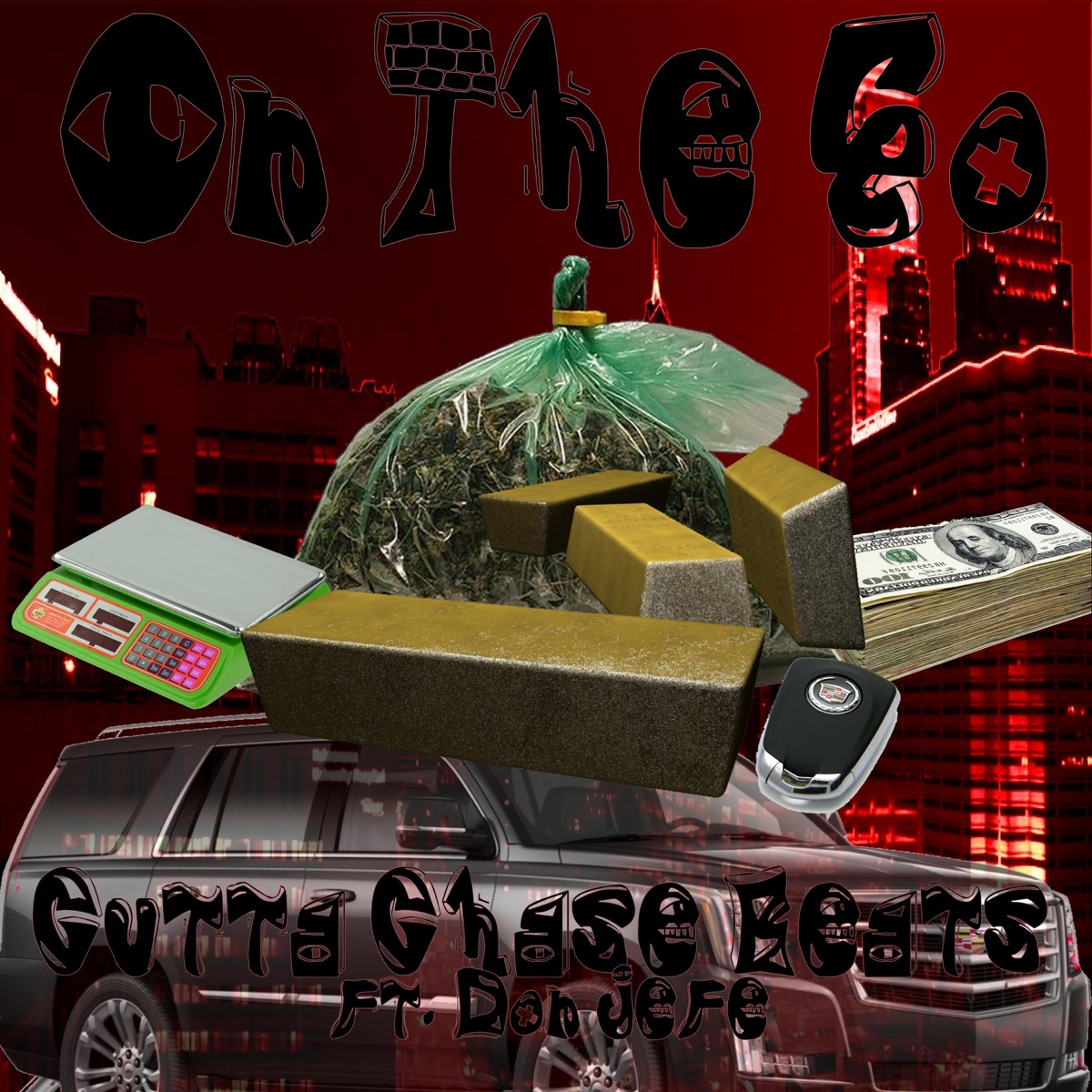 On the Go (feat. Don Jefe) - Single by Cutta Chase Beats album cover
