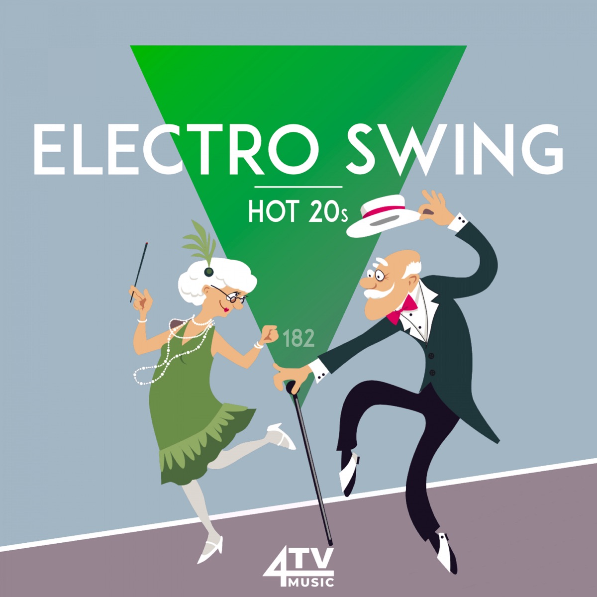 Electro Swing - Hot 20s by 4TVmusic & Rene Muenzer album cover