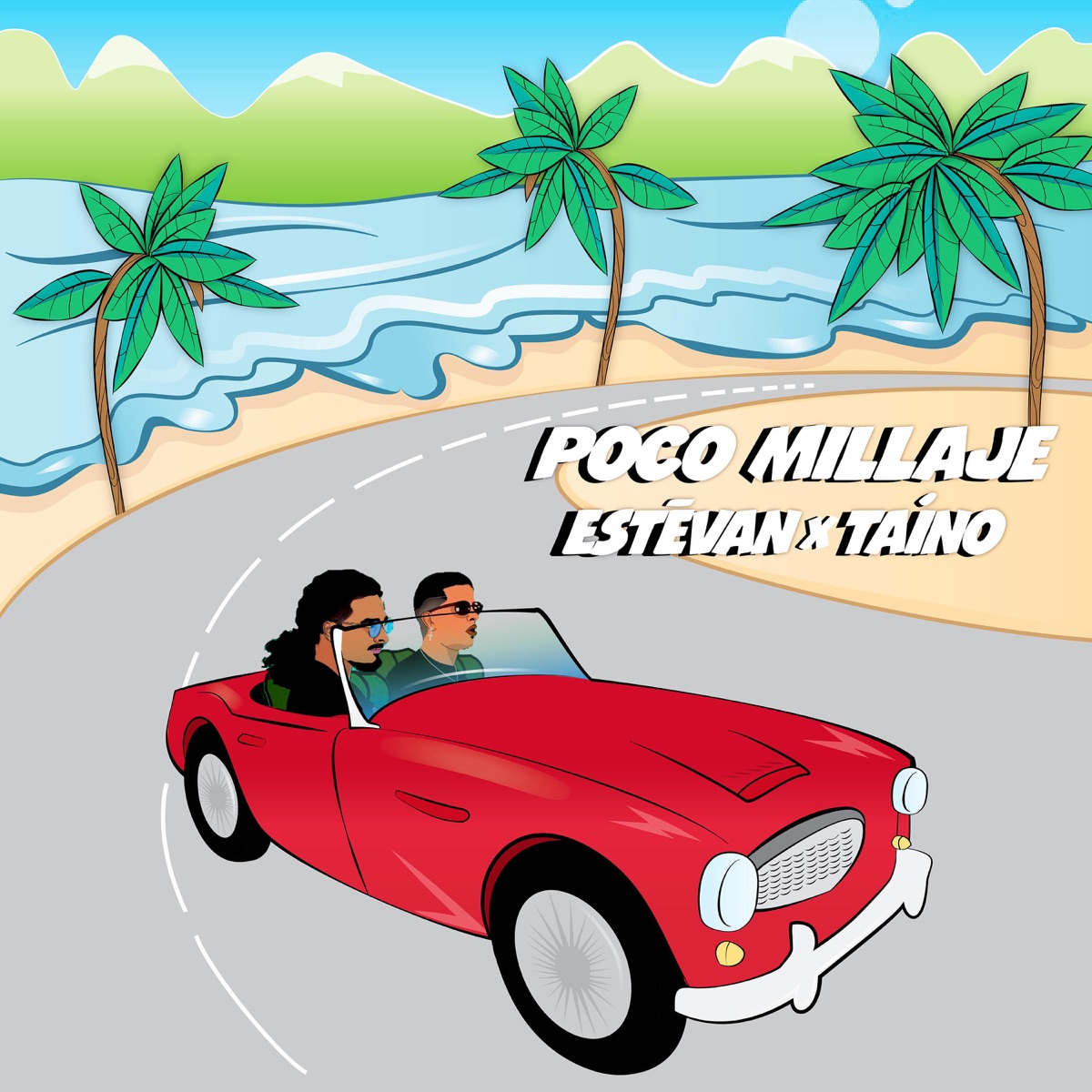 Poco Millaje (feat. Taino) - Single by Estevan album cover