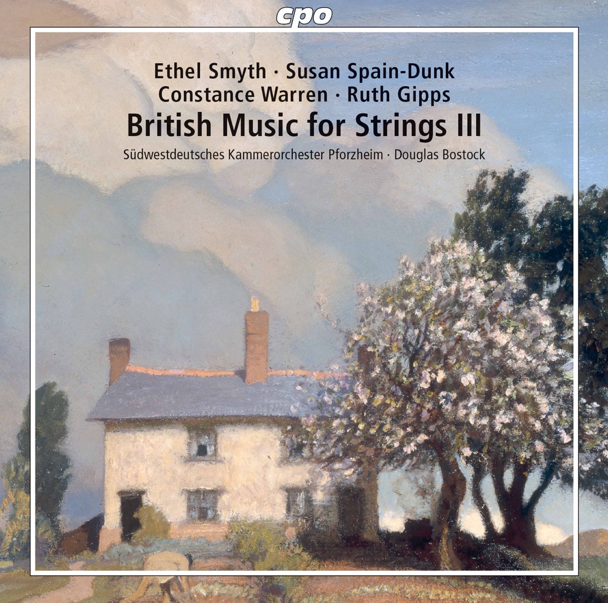British Music for Strings, Vol. 3 by Südwestdeutsches Kammerorchester Pforzheim & Douglas Bostock album cover