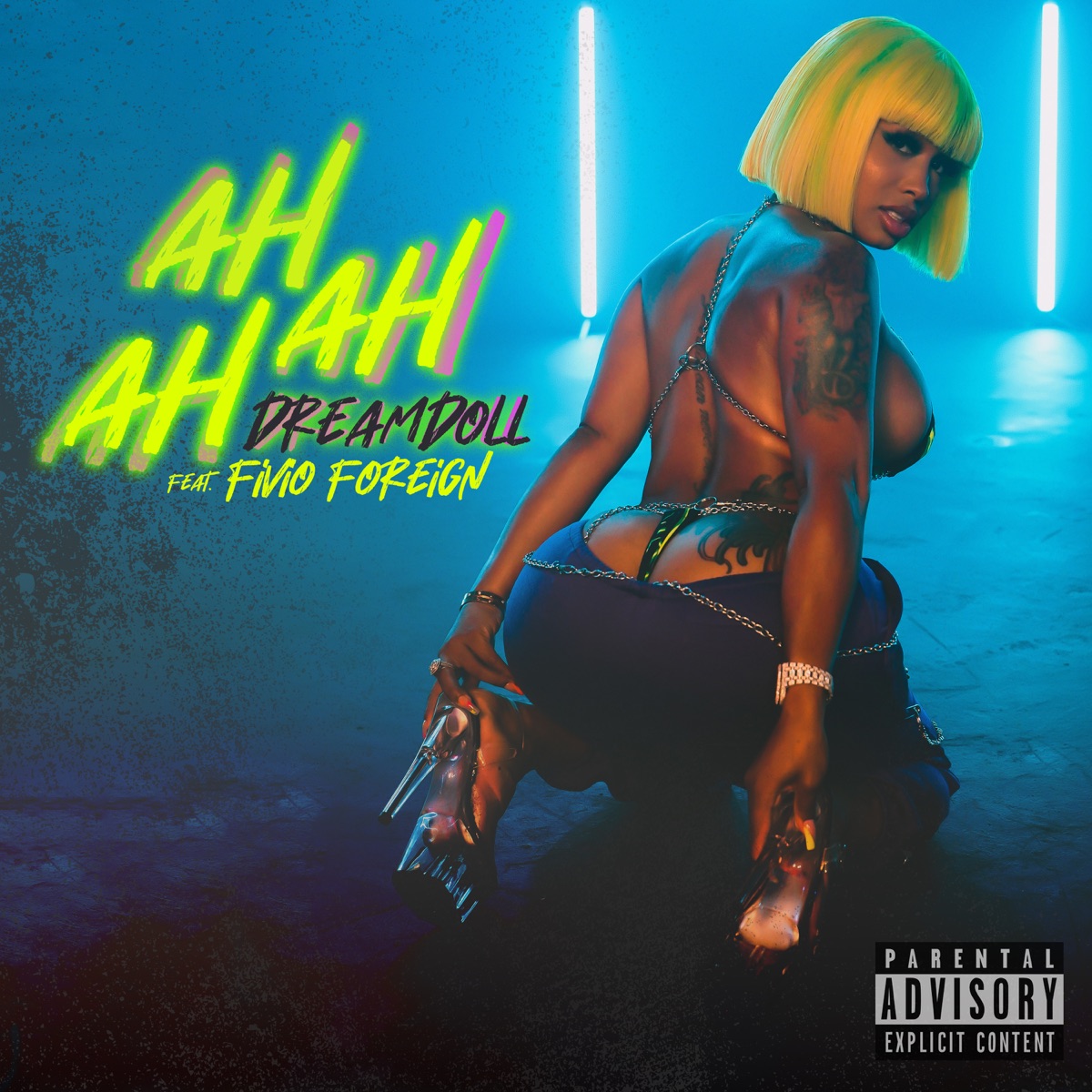 Ah Ah Ah (feat. Fivio Foreign) - Single by DreamDoll album cover