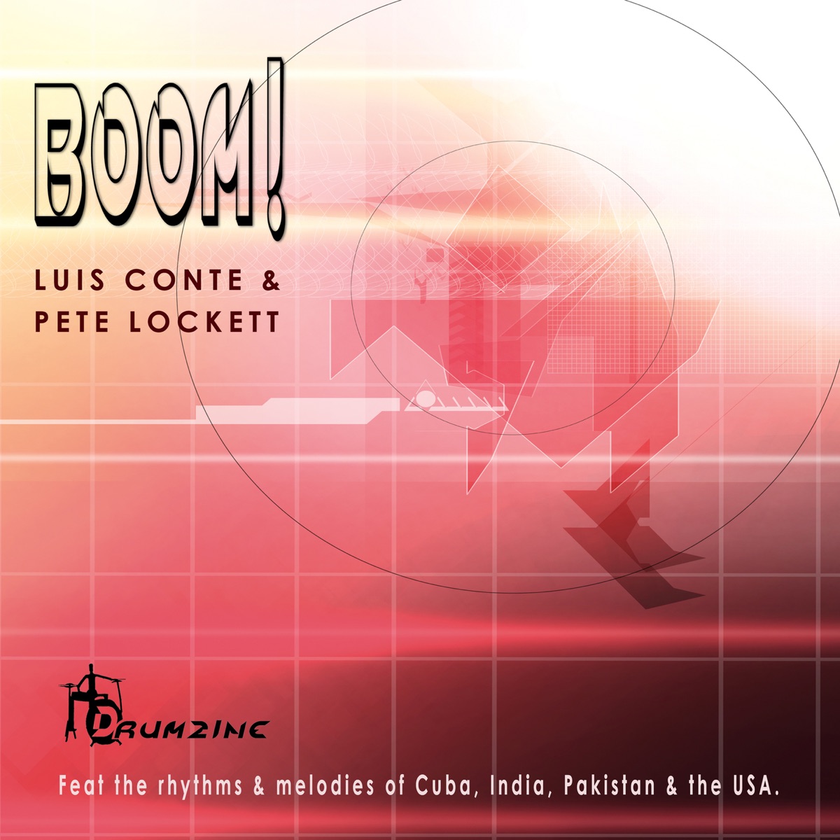 Boom by Pete Lockett & Luis Conte album cover
