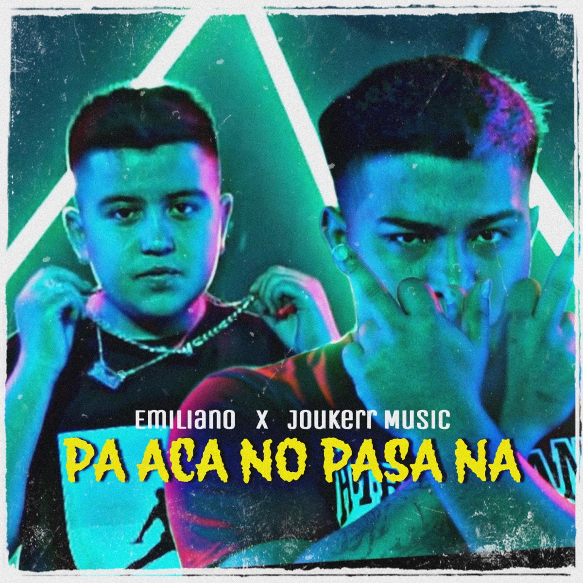 Pa Aca No Pasa Na (feat. Joukerr Music) - Single by Emiliano Official album cover