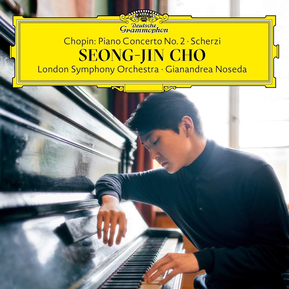 Chopin: Piano Concerto No. 2; Scherzi by Seong-Jin Cho, London Symphony Orchestra & Gianandrea Noseda album cover