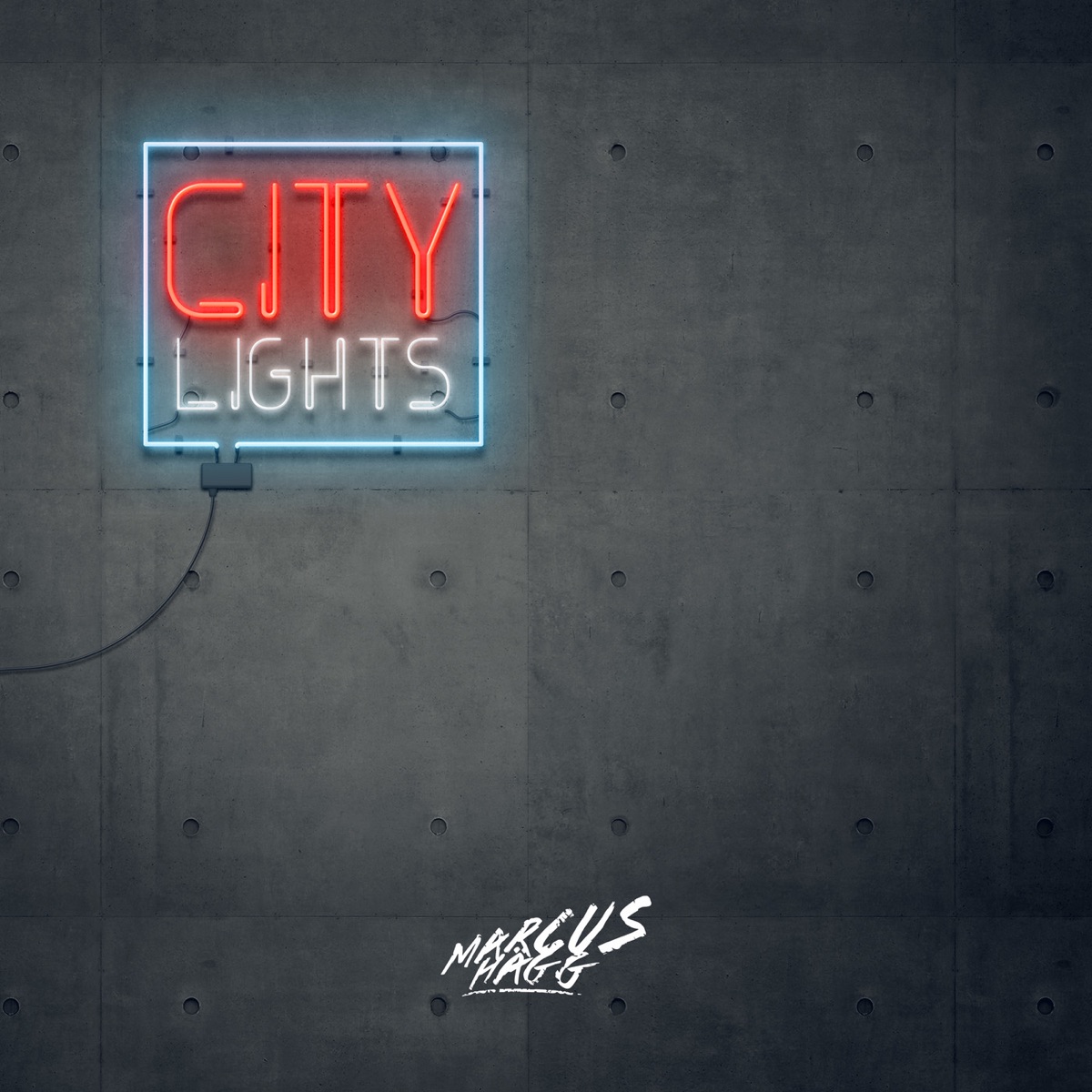 City Lights - Single by Marcus Hägg album cover