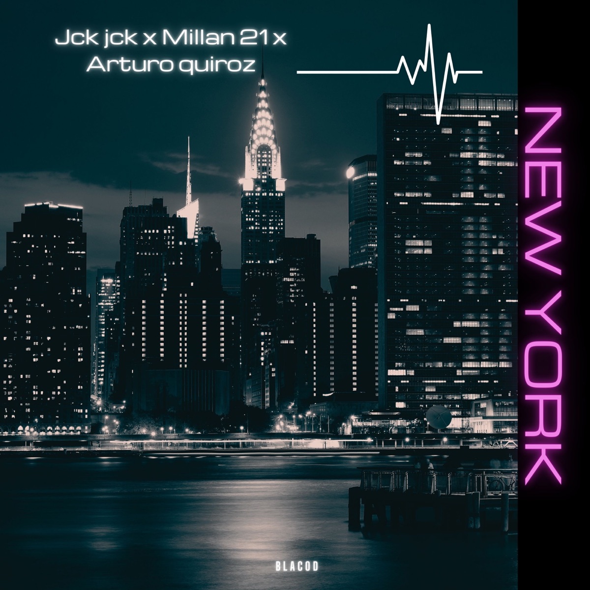 New York - Single by Jck Jck, Millan 21, Arturo Quiroz & Blacod album cover