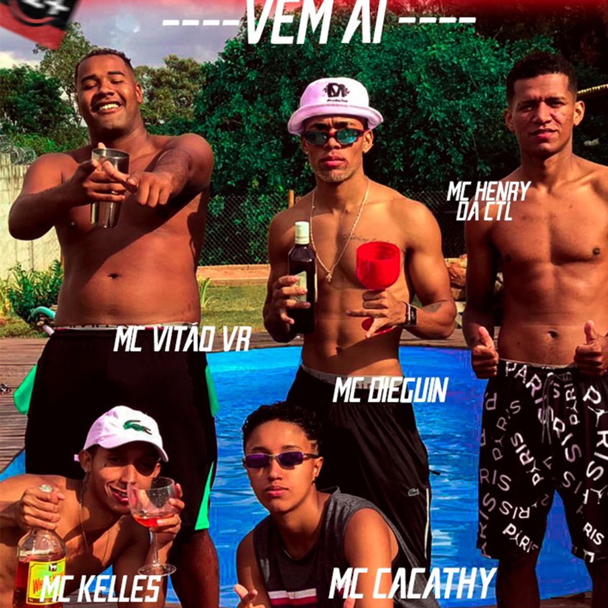 Mega da DM 01 (feat. Mc Cacathy, Mc Kelles, Mc Vitão VR & Mc Henry da CTL) - Single by Mc Dieguin album cover