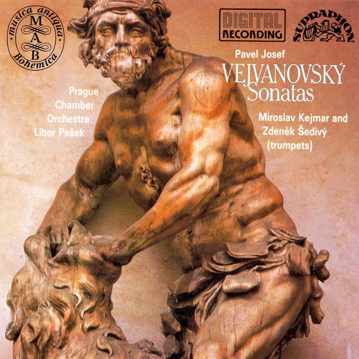 Vejvanovský: Sonatas and Serenades by Miroslav Kejmar, Zdenek Sedivy, Jan Hora, Libor Pešek & Prague Chamber Orchestra album cover