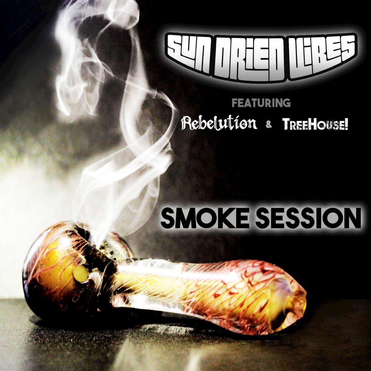 Smoke Session (feat. Rebelution & TreeHouse!) - Single by Sun-Dried Vibes album cover