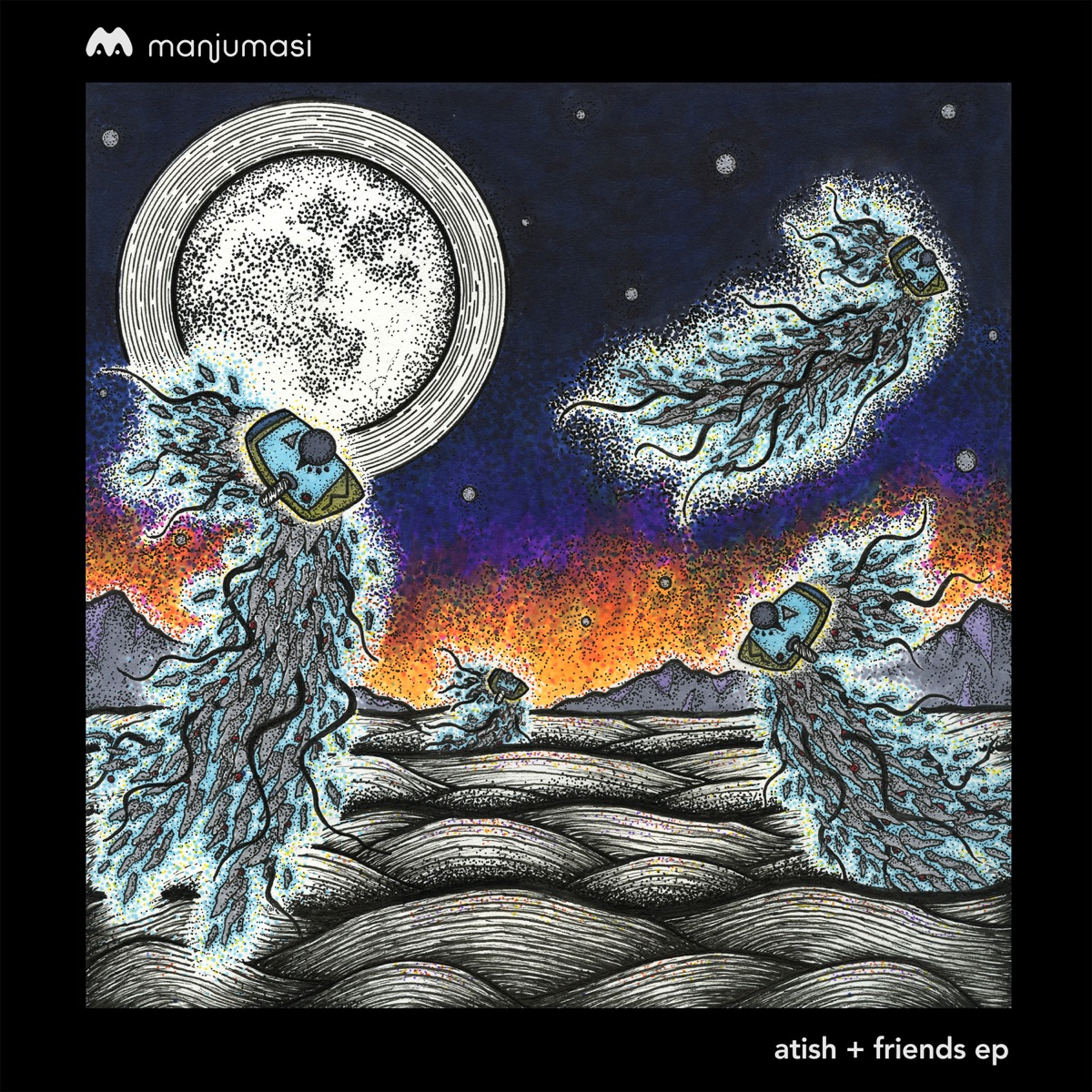 Atish + Friends - Single by Atish, Mark Slee & Tim Engelhardt album cover