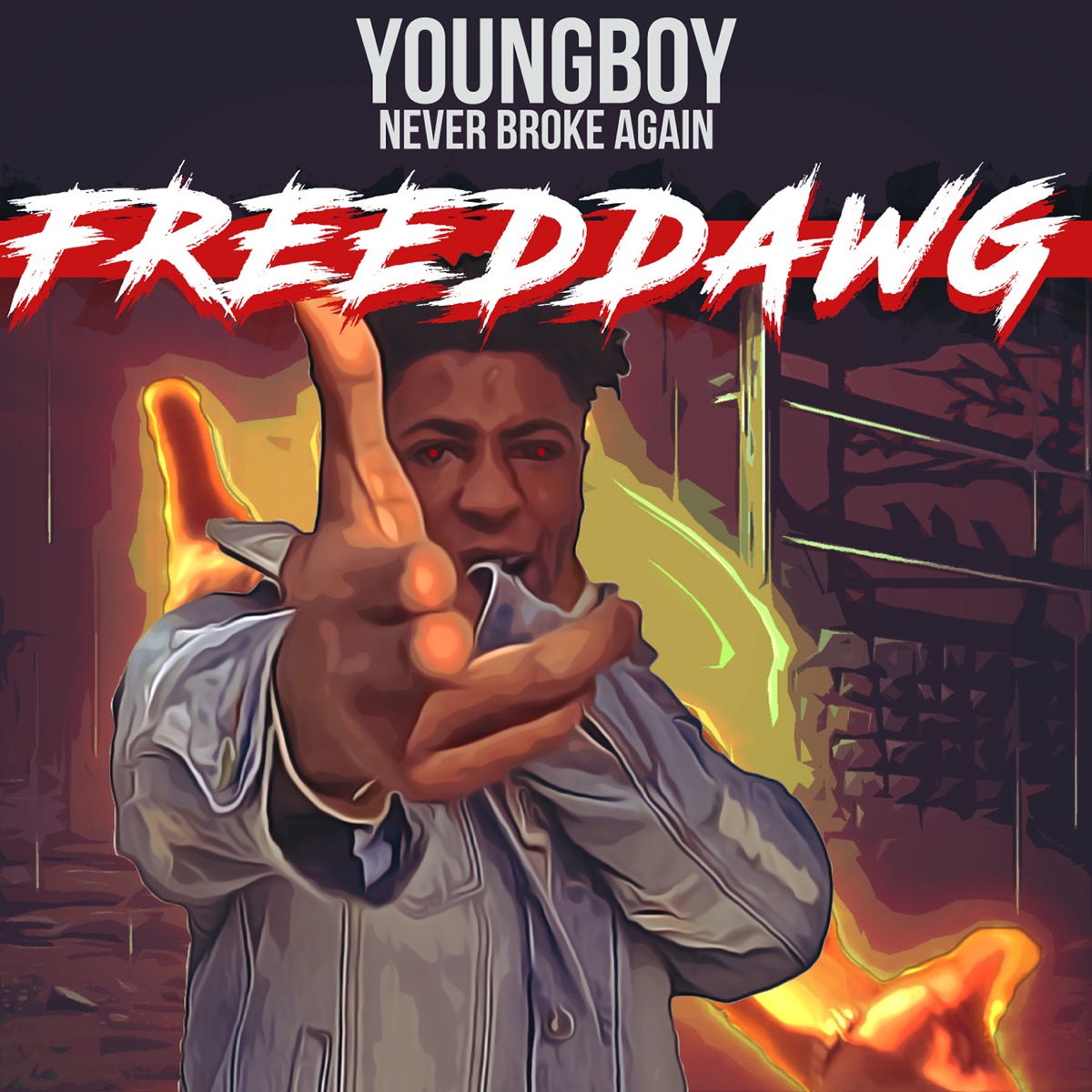 Freeddawg - Single by YoungBoy Never Broke Again album cover artwork
