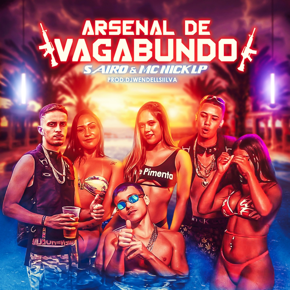 Arsenal de Vagabundo - Single by Sairo 501 & mc Nick LP album cover