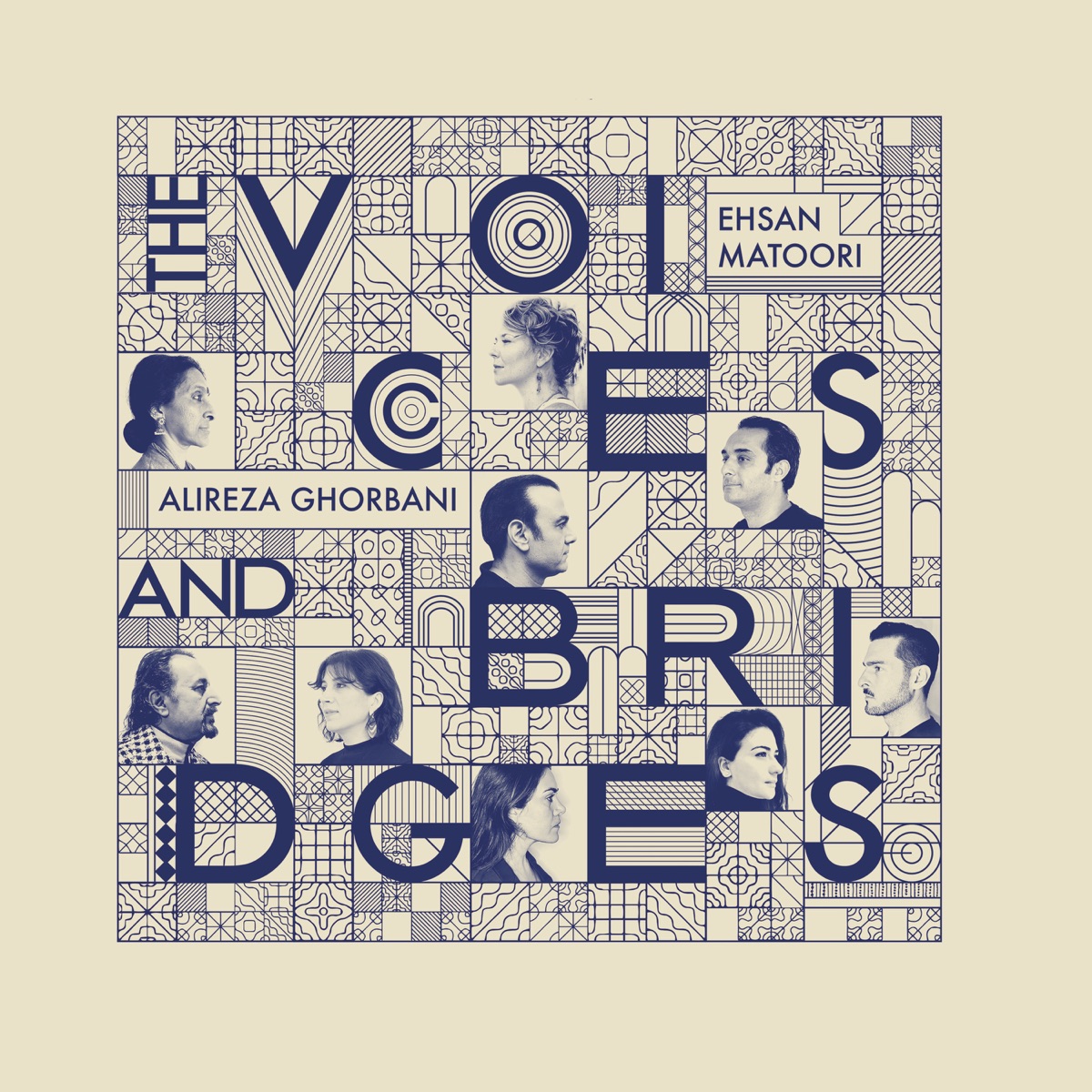 The Voices and Bridges by Ehsan Matoori & Alireza Ghorbani album cover